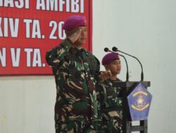 Dankodikmar Resmi Buka Lattek Olah Yudha Operasi Amfibi Pasis Diklapa dan Dikspespa Marinir
