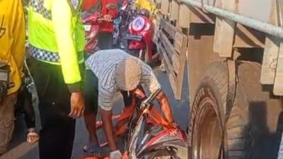 1 Meninggal Di TKP Dan 2 Luka Luka Setelah Diseruduk Truk Tronton