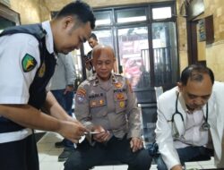 Polres Pelabuhan Tanjung Perak Prioritaskan Kesehatan Personel Melalui Yankesling dan Sosialisasi HMPV