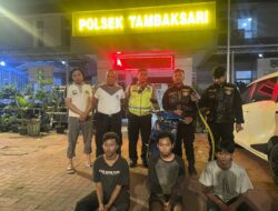 Tim Respatti Jogoboyo Polrestabes Surabaya Amankan Tiga Remaja Salah Asuhan Diduga Komunitas Pogotneverdie
