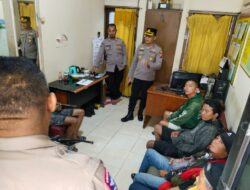 Operasi Pekat di Wilayah Wonocolo Tujuh Orang Terjaring dalam Upaya Penertiban Masyarakat