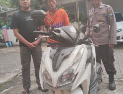 Modus Membawa Gitar, Sepeda Motor Warga Bulak Kali Tinjang Hampir Raib