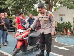 Raib 2 Tahun, Polisi Kembalikan Motor Warga Banyuwangi ke Pemiliknya