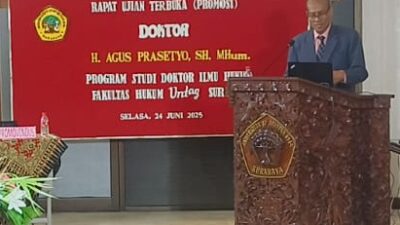 AKBP (Purn) Agus Prastyo Jadi Contoh Tauladan Dalam Menuntut Ilmu