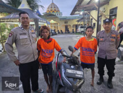 Polsek Kenjeran Amankan Residivis dan Komplotannya Saat Curi Motor Warga di Tambak Wedi