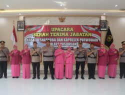 Iptu Yoyok Hardianto Resmi Jabat Kasat Resnarkoba Polres Pasuruan
