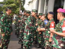 Dankodiklatal Sambut Kunjungan Sekjen Kemhan RI di Kodiklatal