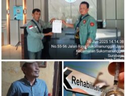 Ketua LSM Trinusa DPC Surabaya Desak Audiensi dengan BNNK Gresik, Soroti Pemulangan Janggal Dua Residen Rehabilitasi