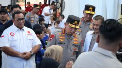 Rangkaian Hari Bhayangkara ke-79, Polri dan KSPSI Gelar Bakti Sosial