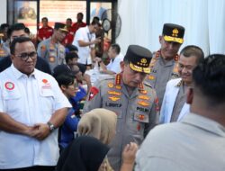 Rangkaian Hari Bhayangkara ke-79, Polri dan KSPSI Gelar Bakti Sosial