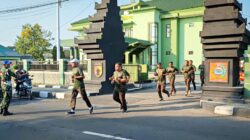 Jaga Kebugaran dan Kekompakan, Kodim 0817/Gresik Adakan Olahraga Bersama