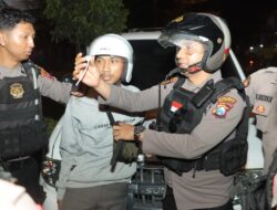 Patroli Malam, Polisi Amankan 3 Pemuda di Mojokerto Diduga Akan Pesta Sabu