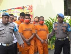 Polres Pasuruan Berhasil Ungkap 4 Kasus Menonjol dan Amankan 5 Tersangka