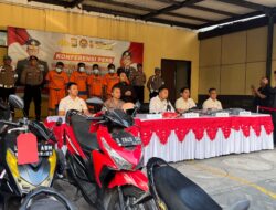 Satreskrim Polresta Sidoarjo Berhasil Amankan Spesialis Curanmor
