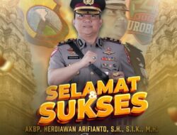 Tongkat Estafet Polres Mojokerto Kini Beralih ke AKBP Herdiawan Arifianto SH., SIK., MH
