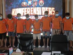 Satreskrim Polrestabes Surabaya Ungkap Sindikat Curanmor, 9 Orang Diamankan