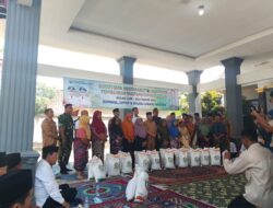 Bupati Bangkalan Sapa Warga Sobih dan Launching Bantuan berupa Beras