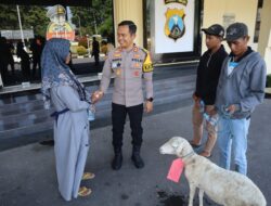 Polres Bondowoso Amankan Tersangka Pencuri Kambing, Barang Bukti Diserahkan Kembali ke Pemilik