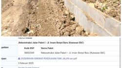 Diduga Proyek Bernilai Miliaran di Sampang dikerjakan Asal-Asalan