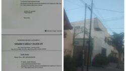 Masih dalam Proses Permohonan, Tiang Wifi Fiber Star Nekat Berdirikan di Sepanjang Jalan