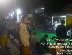 Do’a Bersama Ratusan Warga Bogorami 1 Surabaya Warnai Malam 10 Muharrom 1447 H