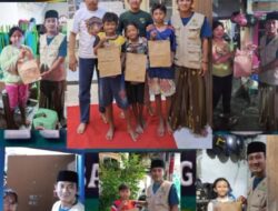 Momentum Hari Kemerdekaan Indonesia, UPZ Masjid Daruh Najah Tambak Segaran Peduli Kepada Anak Anak