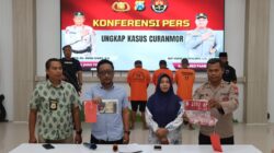 Satreskrim Polres Pamekasan Berhasil Ungkap Kasus Curanmor, 5 Tersangka Diamankan