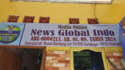 Peresmian dan Tasyakuran Media News Global Indo dan LSM Lembah Arasia jalan bulak Banteng lor 01/208