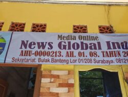 Peresmian dan Tasyakuran Media News Global Indo dan LSM Lembah Arasia jalan bulak Banteng lor 01/208