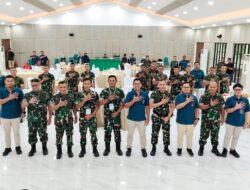 Dandim Hadir saat Pembukaan Pelatihan Drone Pertanian untuk Jajaran Kodam V/Brawijaya di Petrokimia Gresik