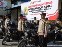 Bhajul Semar, Kapolres Pelabuhan Tanjung Perak Luncurkan Program Gerakan Pangan Murah