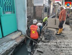 Proyek U-Ditch Di Tambak Wedi Terkesan Asal – Asalan Dikeluhkan Warga