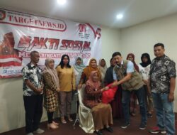 Bulan Kemerdekaan RI, Media Targetnew.id Kembali Gelar Baksos