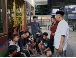 Antisipasi Kenakalan Remaja, Aiptu Joko Nugroho Berikan Himbauan Kepada Remaja Tambak Segaran
