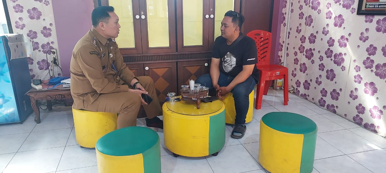 Foto : Silaturahmi Antara Media Dengan Kecamatan Benowo di Kantor Kecamatan