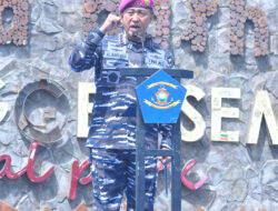 Dankodiklatal Pimpin Pelepasan Limed Dikko 176, Tegaskan Jiwa Marinir sebagai Panggilan Hati