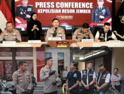 Polres Jember Berhasil Bongkar Sindikat Curanmor Amankan Tiga Tersangka dan 23 Motor Curian