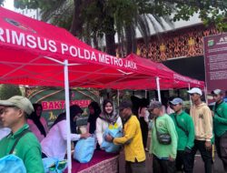 Polri Untuk Masyarakat : Ditreskrimsus Polda Metro Jaya Gelar Jumat Berkah
