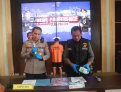 Polres Pacitan Berhasil Amankan Tersangka Curanmor dan 2 Unit Motor Hasil Curian