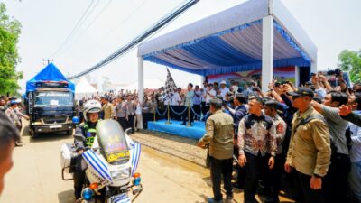 Tanam Serentak, 1.268 Ton Jagung Dilepas Polri untuk Bulog