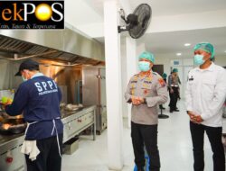 Kapolrestabes Surabaya meninjau langsung Kebersihan Dapur SPPG Pastikan MBG Higienis dan Aman