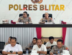 Cegah Tindak Kejahatan Polres Blitar Laksanakan Operasi Sikat Semeru 2025
