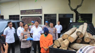 Polres Jembrana Berhasil Ungkap Kasus Illegal Logging Kawasan Hutan Melaya