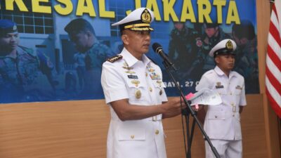 Danpusdikkes Kodiklatal Kukuhkan Letkol Laut (K) Ari Endra Gunawan Sebagai Dansekesal Jakarta