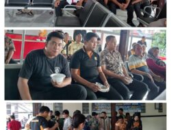 Jum’at Berkah Samsat Surabaya Utara: Polisi, Dispenda, dan Pedagang Bersatu dalam Doa dan Kebersamaan