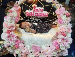 Keluarga Besar Salman Alfarizi Menggelar tasyakuran 40 Hari Putri Pertamanya Ananda Amira Syifa  Salsabila