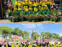 Sambut Milad ke 28, IGABA gelar senam massal di lapangan Flores Surabaya