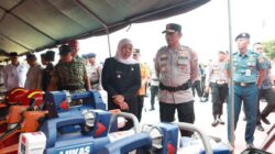 Kapoda Jatim Bersama Gubernur Tinjau Kesiapan Alat Mitigasi Bencana Hadapi Cuaca Ekstrem