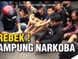 BNNP Jatim Dan 285 Personil Gabungan Polda Jatim Gerebek Sarang Narkoba Di Jalan Kunti