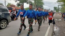 Tim Kodiklatal Raih Juara 1 Lomba Gerak Jalan Mojosura Hari Pahlawan 2025